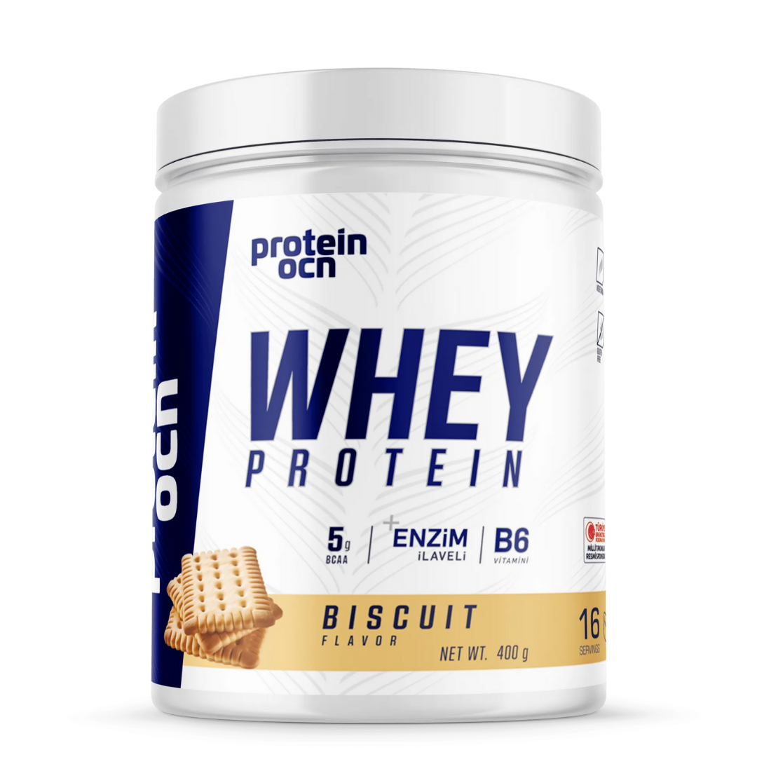 Whey Protein Tozu - Bisküvi Aromalı (400gr)