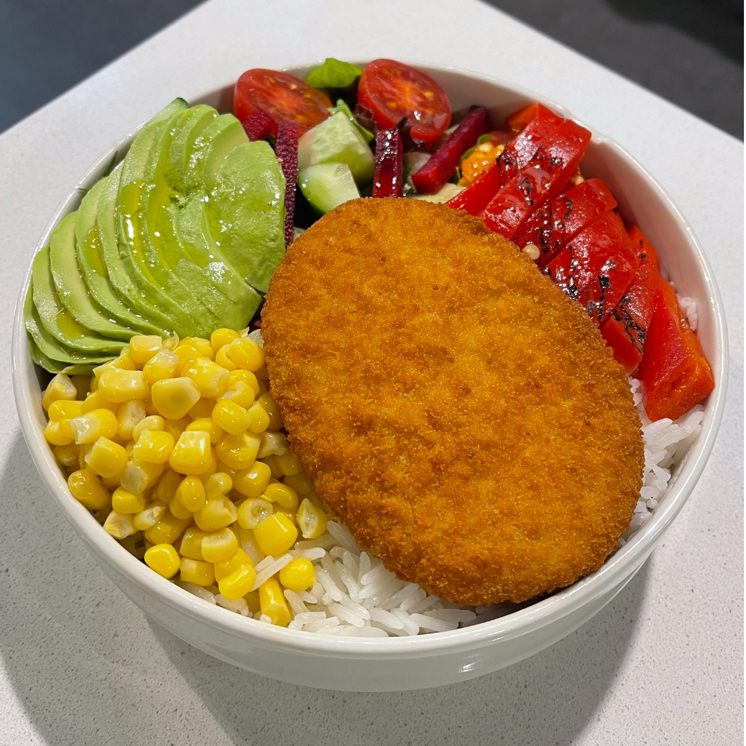 Vegan Schnitzel Super Bowl