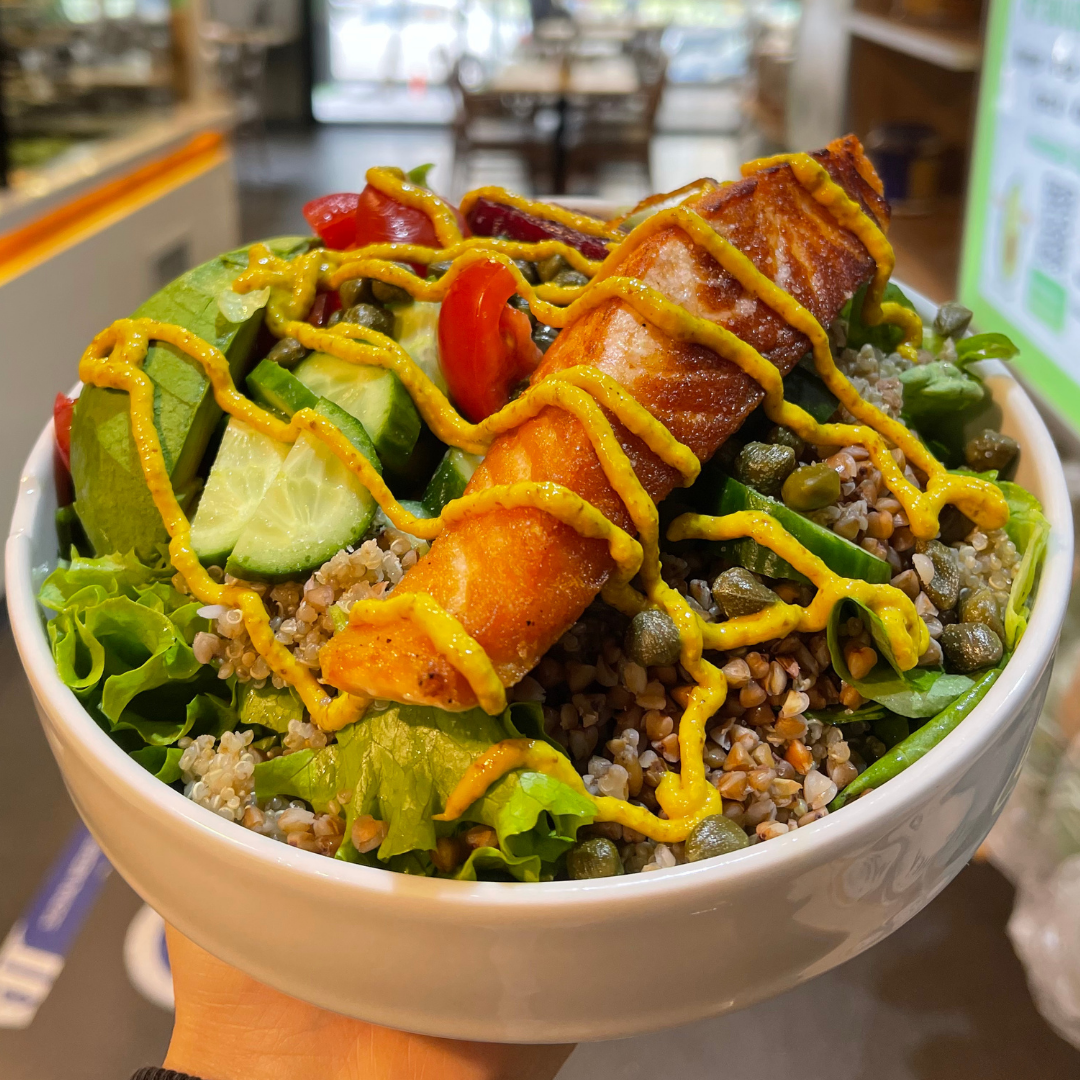 Salmon Green Salad