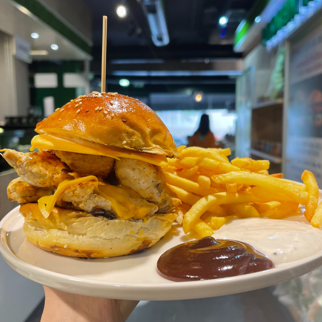 Chicken Protein Burger